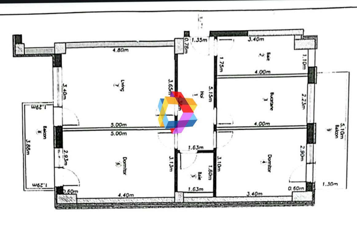 Apartament cu trei camere, zona Rulmentul 73 mp - ansamblu rezidential modern - Poză 11