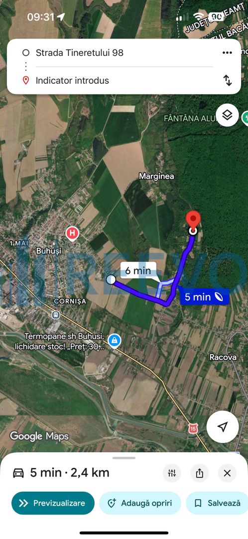 Teren intravilan lângă pădure, Racova - Poză 7