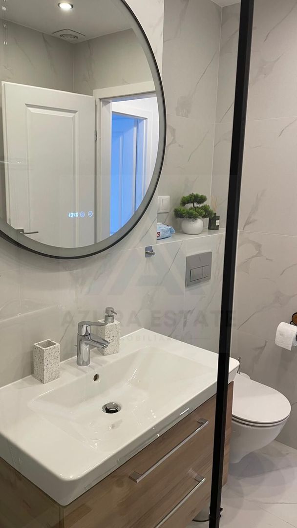 Apartament ultrafinisat 3 camere 2 bai 67 mp utili si boxa in Terezian - Poză 13