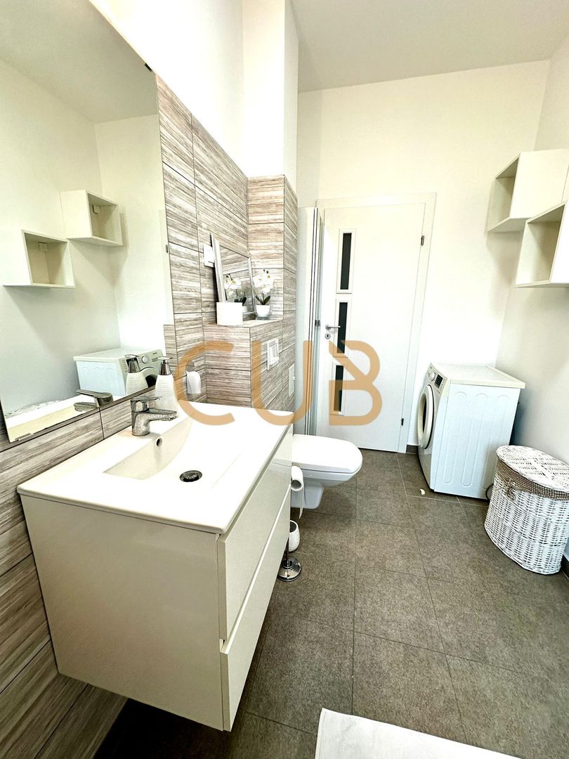 Ap2cam mobilat+utilat | parcare ,centrala, bloc nou | Pet Friendly - Poză 12