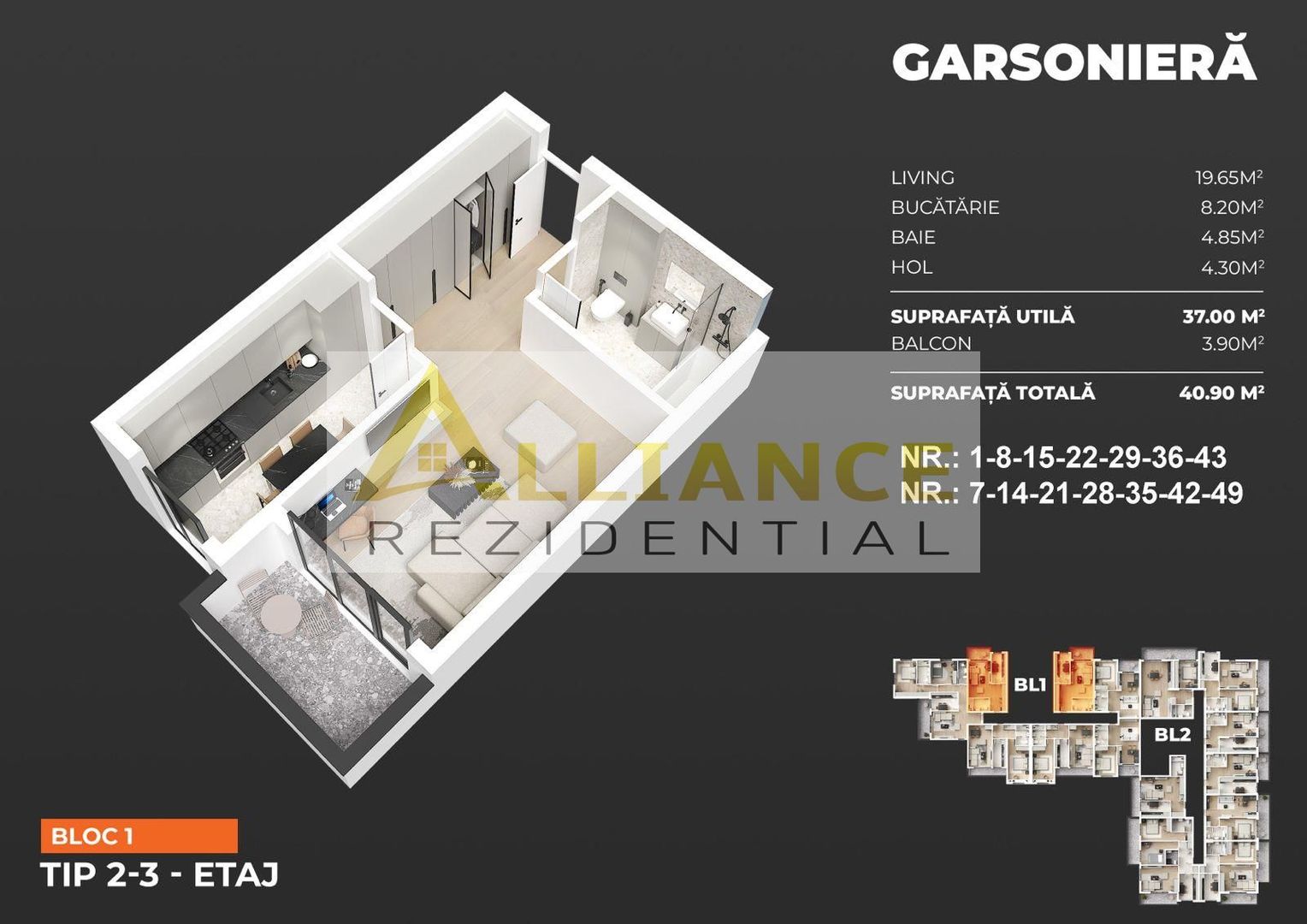 Garsoniera la 1 minut de metrou | gata de mutare - Poză 12