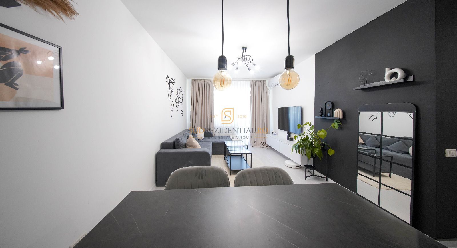 Apartament 2 camere decomandat, mobilat si utilat, Str. Biruintei - Poză 3