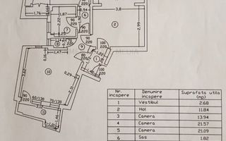 4 camere deosebit, renovat, 3 balcoane, bloc reconsolidat, Universitate Balcescu - Poză 24