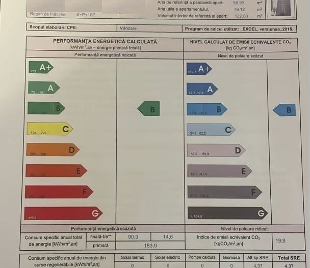 Calea Bucuresti, 2 camere cu priveliste, liber la vânzare - Poză 13