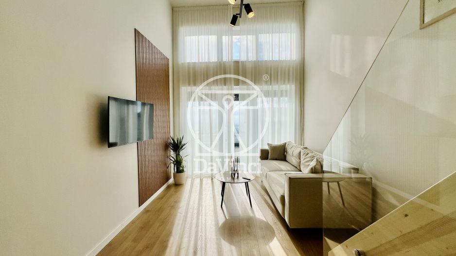 Penthouse 2 camere - mobilat si utilat, intabulat (KON-58O-L-ap.7*) - Poză 4