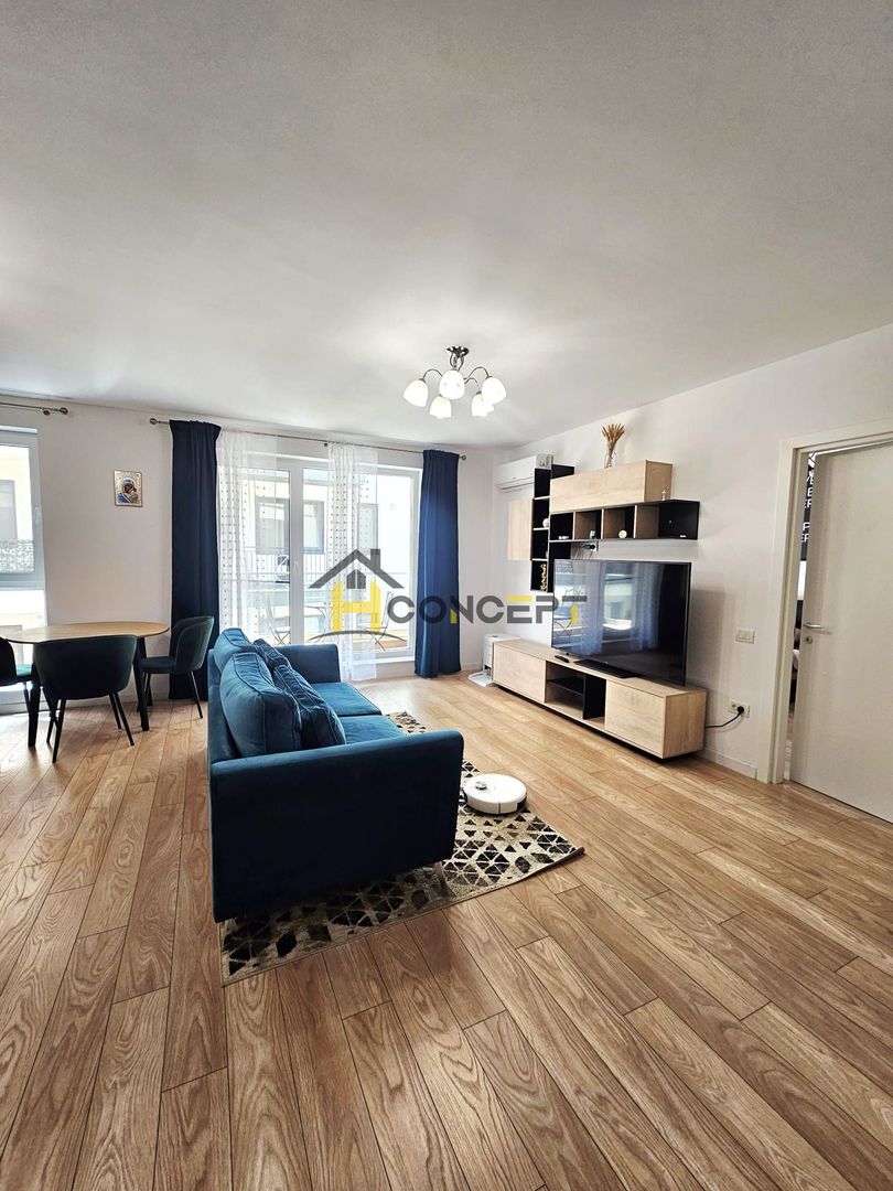 Apartament cu 2 camere, mobilat, Rond OMV Pipera - Poză 6