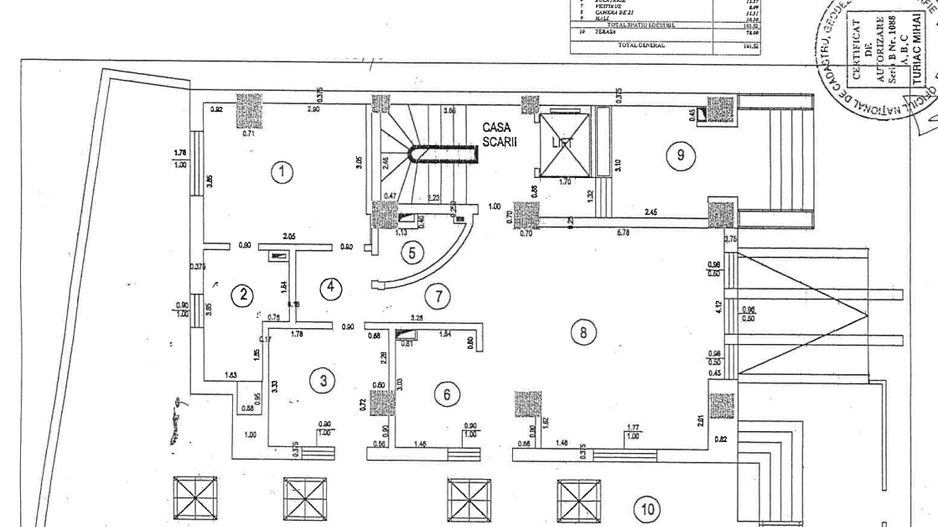 3 camere cu terasa Primaverii office sau rezidential - Poză 12