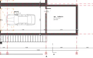 Casă de tip duplex de vânzare | Stadiu semifinisat | Zona Voroneț - Poză 14