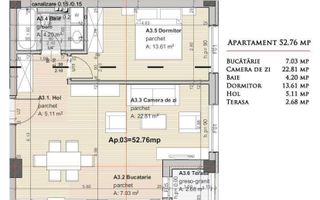 Vanzare apartament 2 camere, parcare, predare la cheie - Poză 7