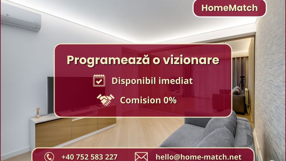 Cortina North || 2 camere || Finisaje de lux || Parcare || Piscină - Poză 15