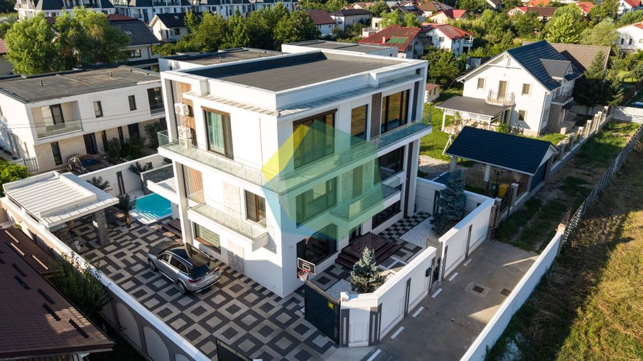 VILA ULTRA-LUX/ OTOPENI CENTRAL/SMART HOME/PISCINA - Poză 2