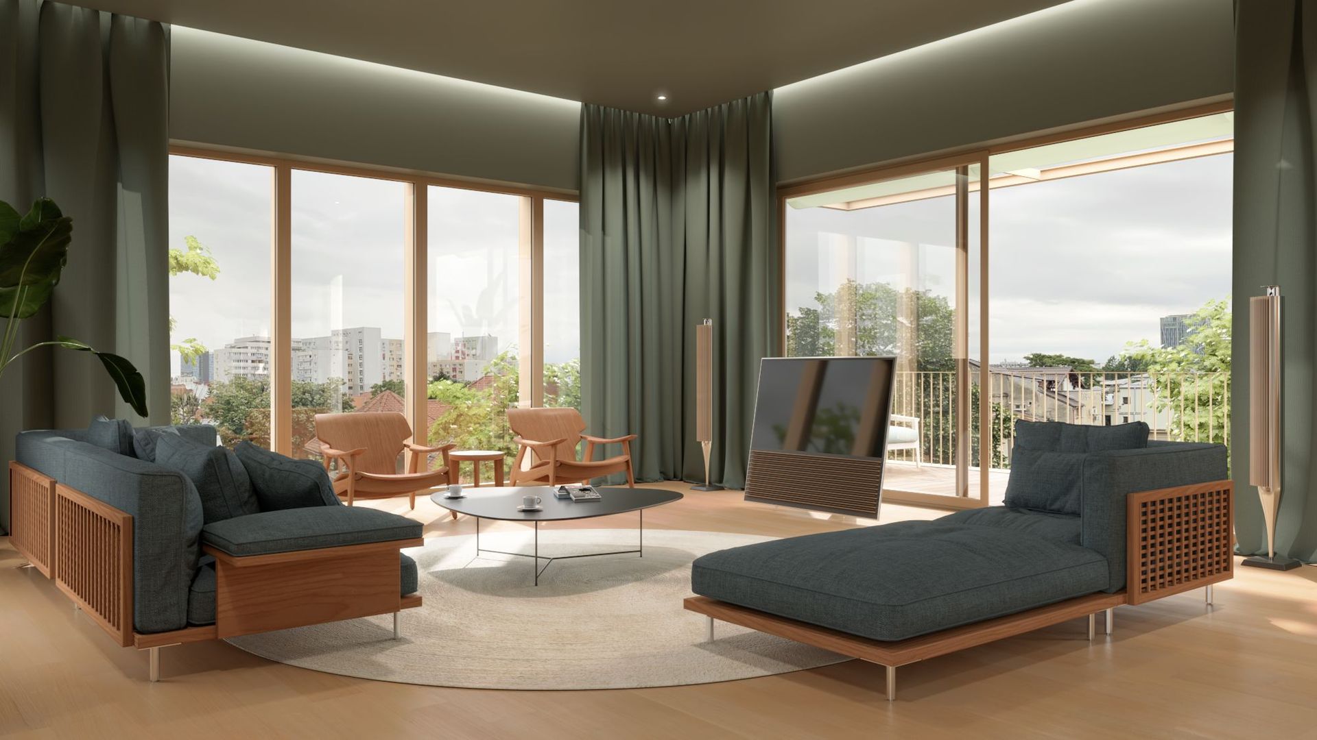 O reședință care nu cere atenție. O primește.  Penthouse – LONDRA 38 - Poză 4