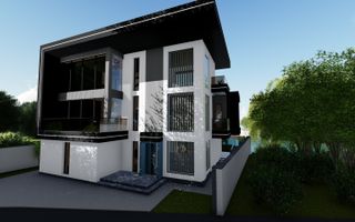 Vilă de Lux cu Piscină Privată și Deschidere Directă la Lacul Snagov - Poză 1