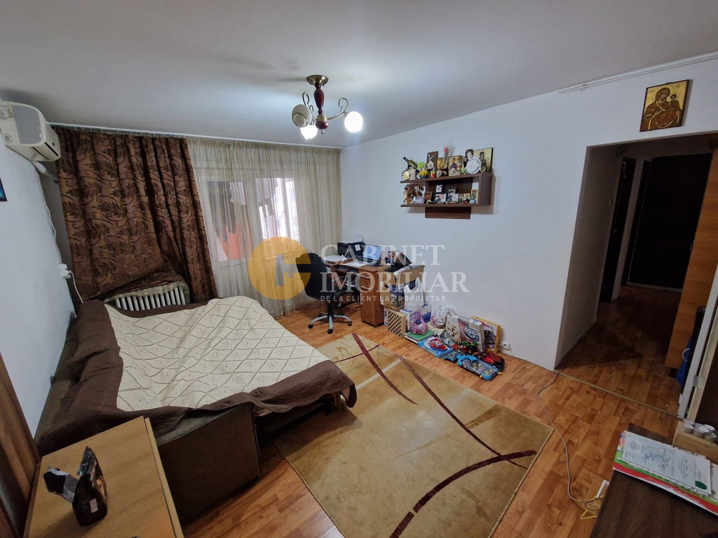 3 camere semidecomandat-mobilat/utilat-Zona Zimbru - Poză 1