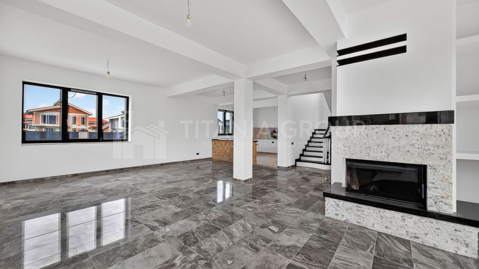 Vila cu arhitectura deosebita, teren 636mp, Cristian, Brasov - Poză 28