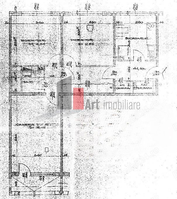 Vânzare apartament 3 camere decomandat Bd. Obregia - Turnu Măgurele - Poză 2