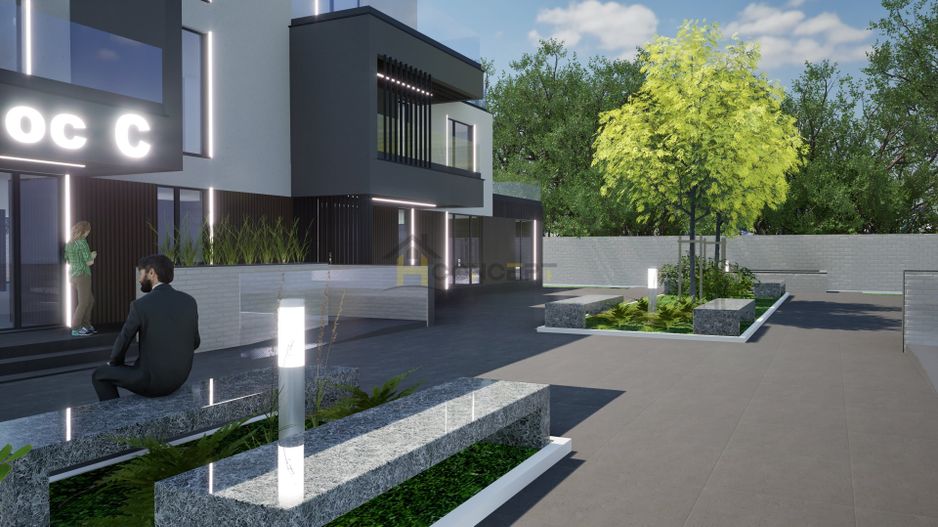 Zona de Nord, Pipera, 2 camere + terasa - Poză 9