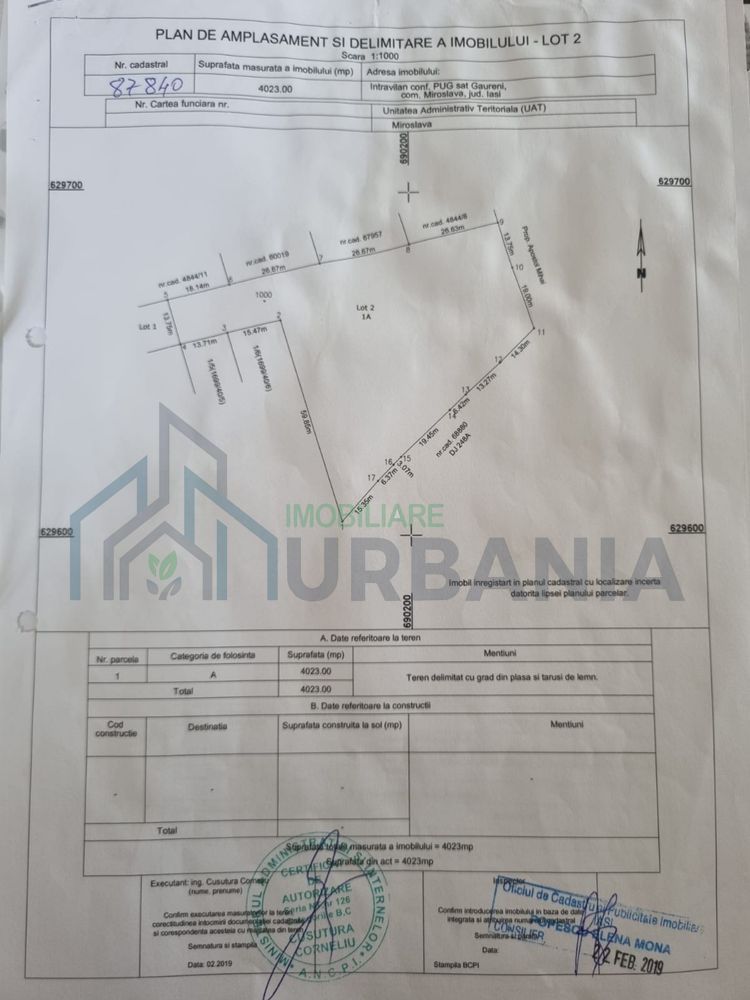 Teren intravilan MIROSLAVA 4.023 mp - Poză 2