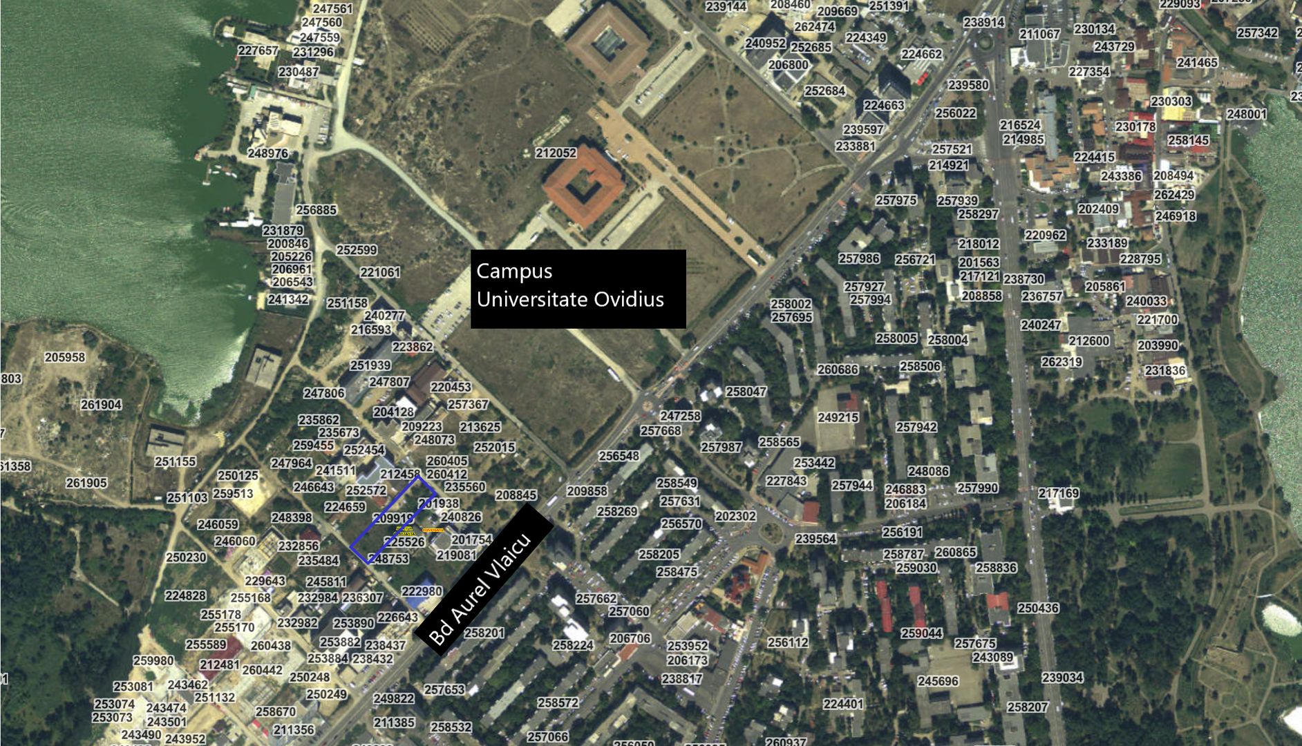 Teren intravilan 2500mp str Smaraldului - Campus Universitate Ovidius - Poză 3