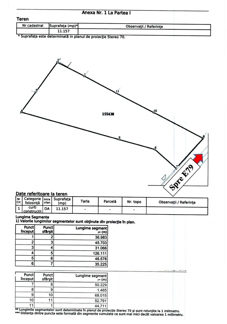 De vanzare teren intravilan, 1.150 mp, Parc Ind.1, Oradea - Poză 8