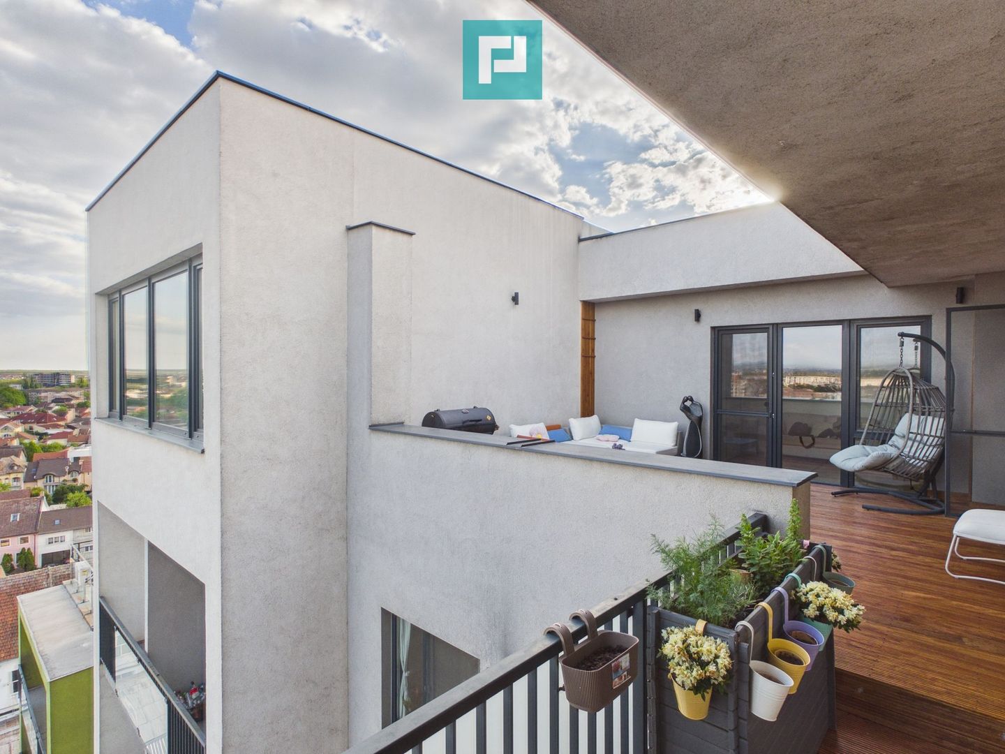 Penthouse exclusivist 3 camere | Terasă 35 mp - Poză 8