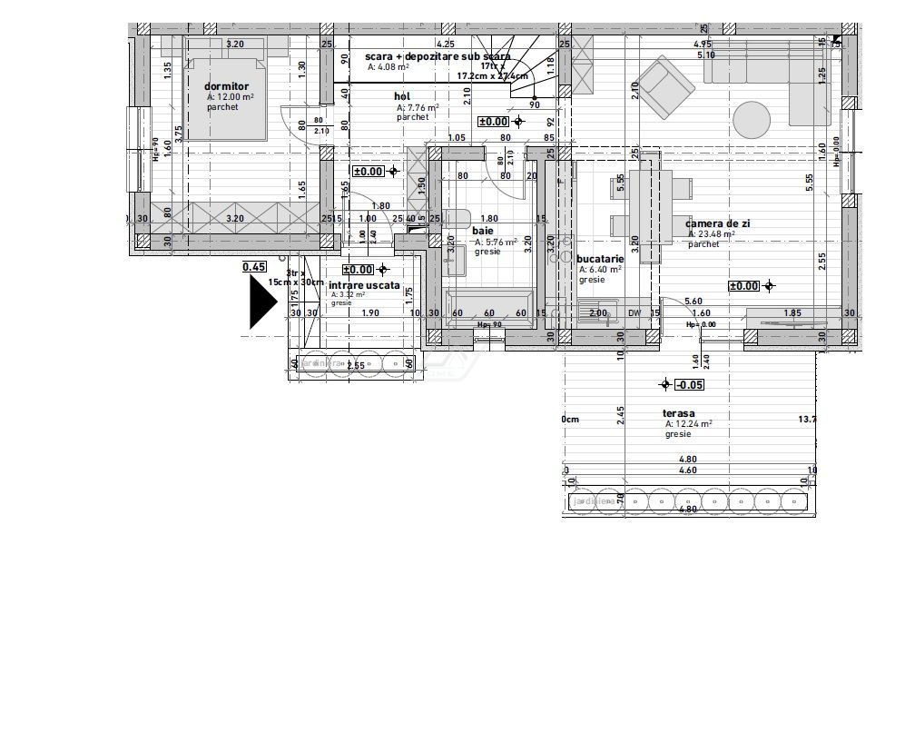 COMISION 0! Duplex finalizat - 5 camere, 3 bai. Panouri fotovoltaice. - Poză 16