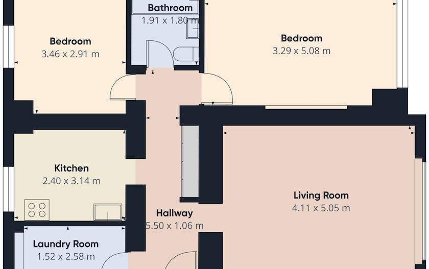 Apartament de vanzare, 3 camere ultra finisat,  Bd. Unirii - Poză 8