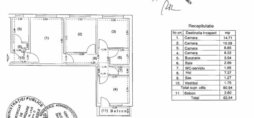 4 camere renovate, 60 mp + balcon, etaj 10/11 – Drumul Taberei V7 - Poză 15