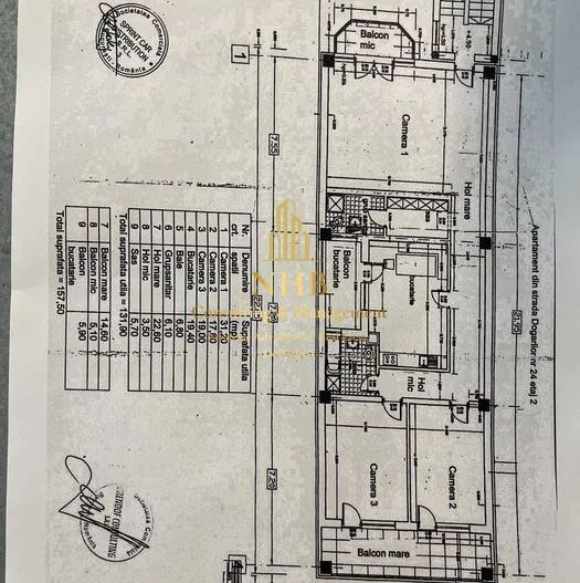 3 CAMERE-SPATIU PENTRU BIROURI - CENTRALA PROPRIE - Poză 8