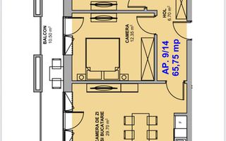 Apartament finisat modern 2 camere loggie si parcare pe Doamna Stanca - Poză 2