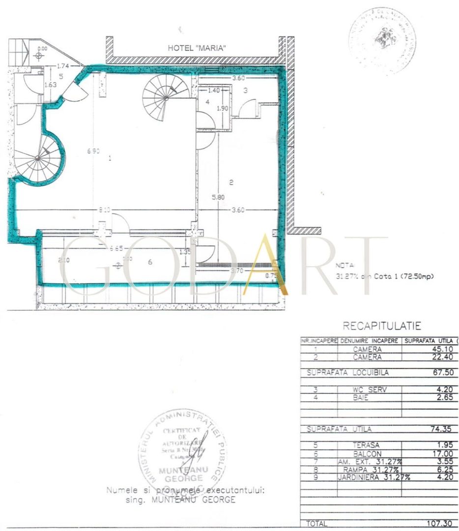 DUPLEX EXCLUSIVIST CU PISCINA PRIVATA | SAUNA | GRADINA | AVIATORILOR - Poză 14