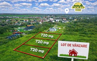 Loturi teren Intravilan –Balotești | 720 mp | Utilitati  I 60 €/MP - Poză 1