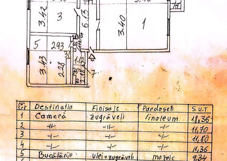 Apartament 4 camere Baneasa - Schiță 12