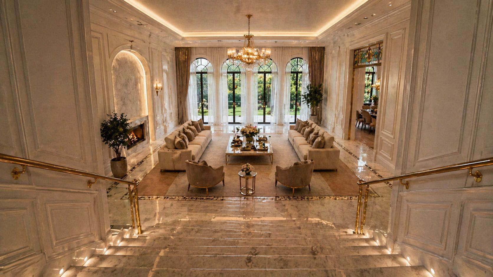 Villa Atrium – reședință mediteraneană cu accente neoclasice contemporane. - Poză 9