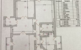 4 camere in Vila interbelica 106mp-Centrala proprie- Calea Calarasilor - Poză 3