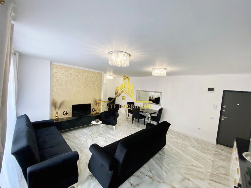 2 camere, mobilat lux, bloc nou, terasa, Floresti, Florilor - Poză 9