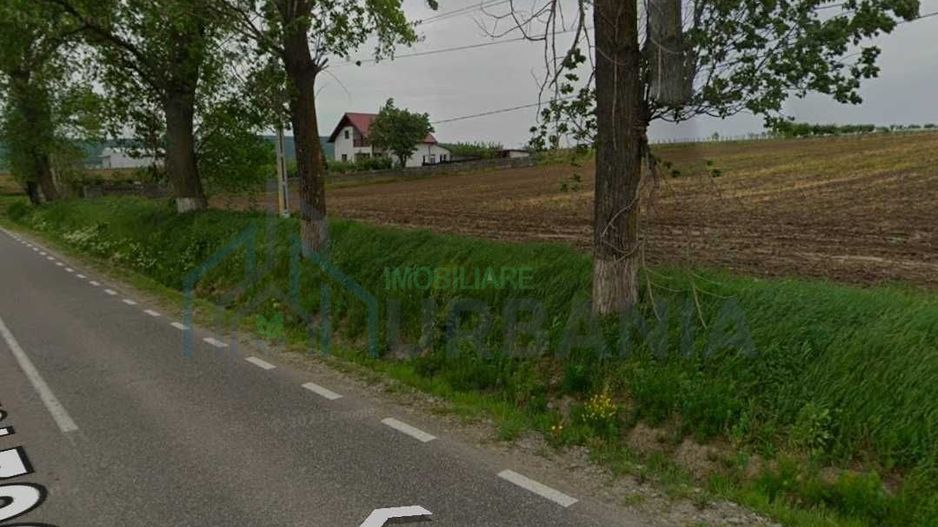 Teren de 5000 mp de vanzare, cu front la strada, in Voinesti, Iasi - Poză 1