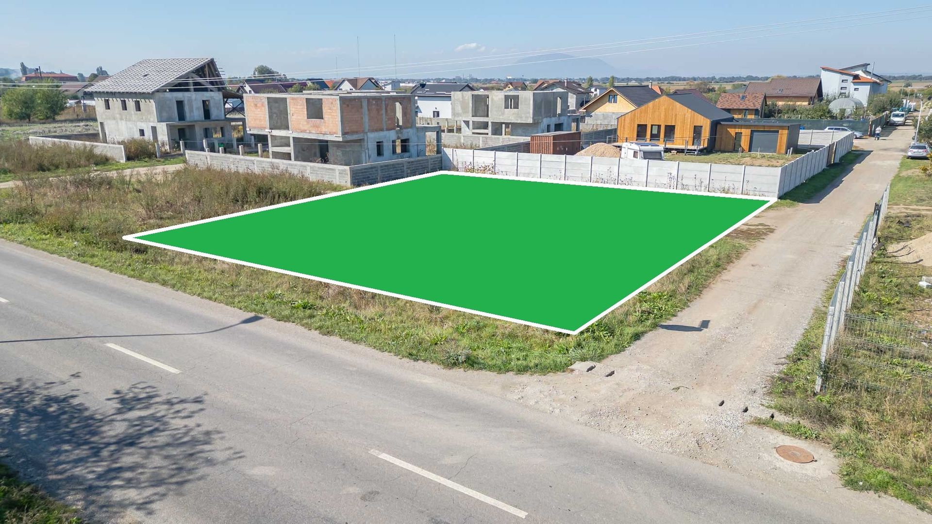 Teren 732 mp pentru construcții locuințe, Bod, utilități la stradă - Poză 2