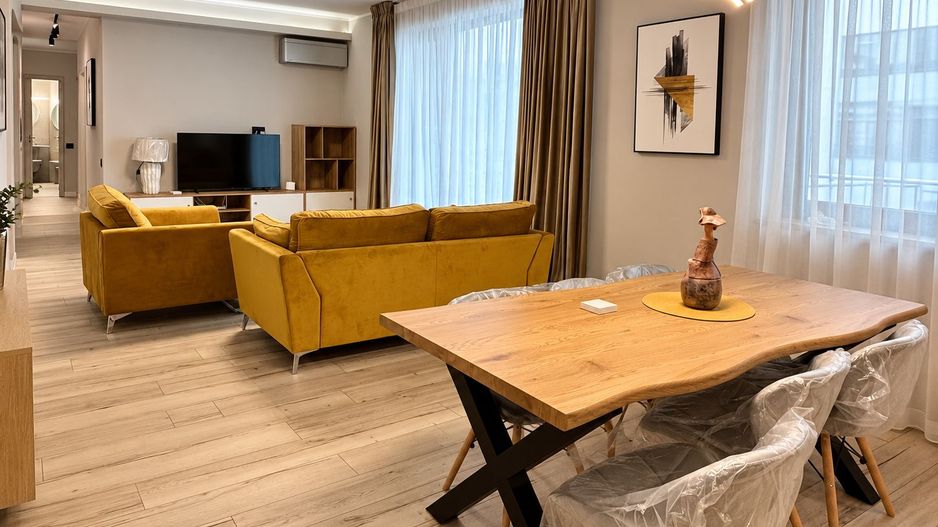 For Rent | Premium 3-Room Apartment | 93 sqm | Terrace | Piața Romană - Poză 3