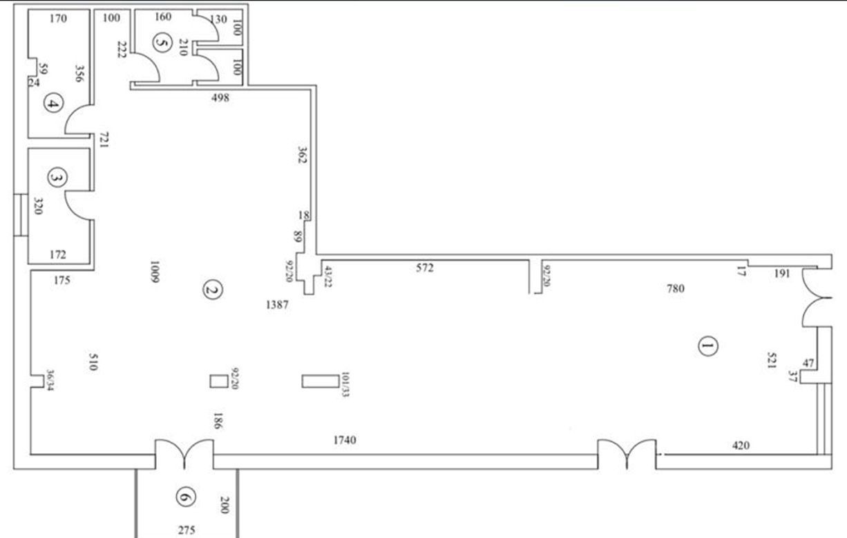 Sp. com. 166mp+100mp,ideal cafenea,bar,loc de joaca,farmacie, etc. - Poză 1