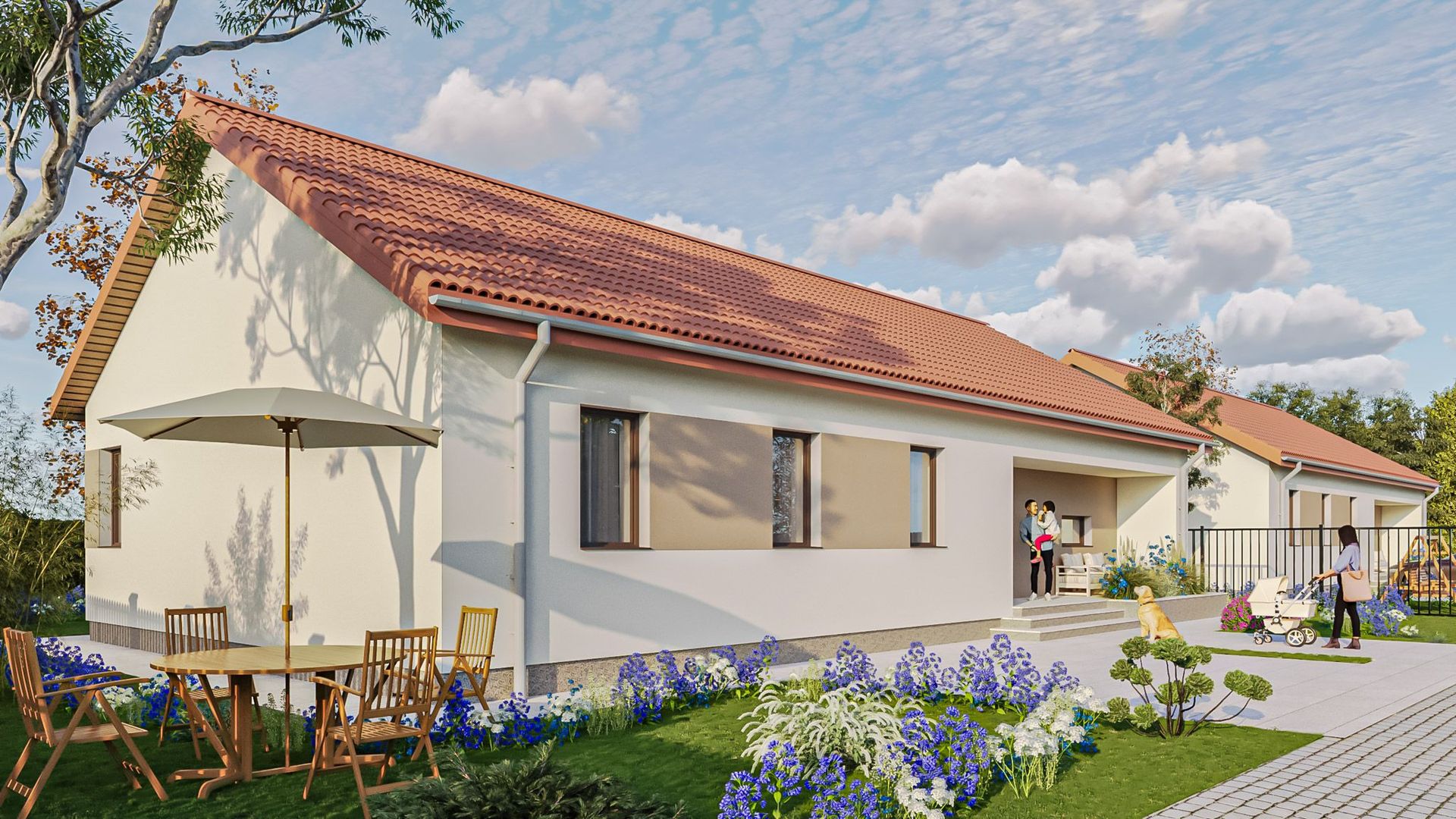 Case individuale Prejmer cu pompă de căldură și panouri fotovoltaice - Poză 2