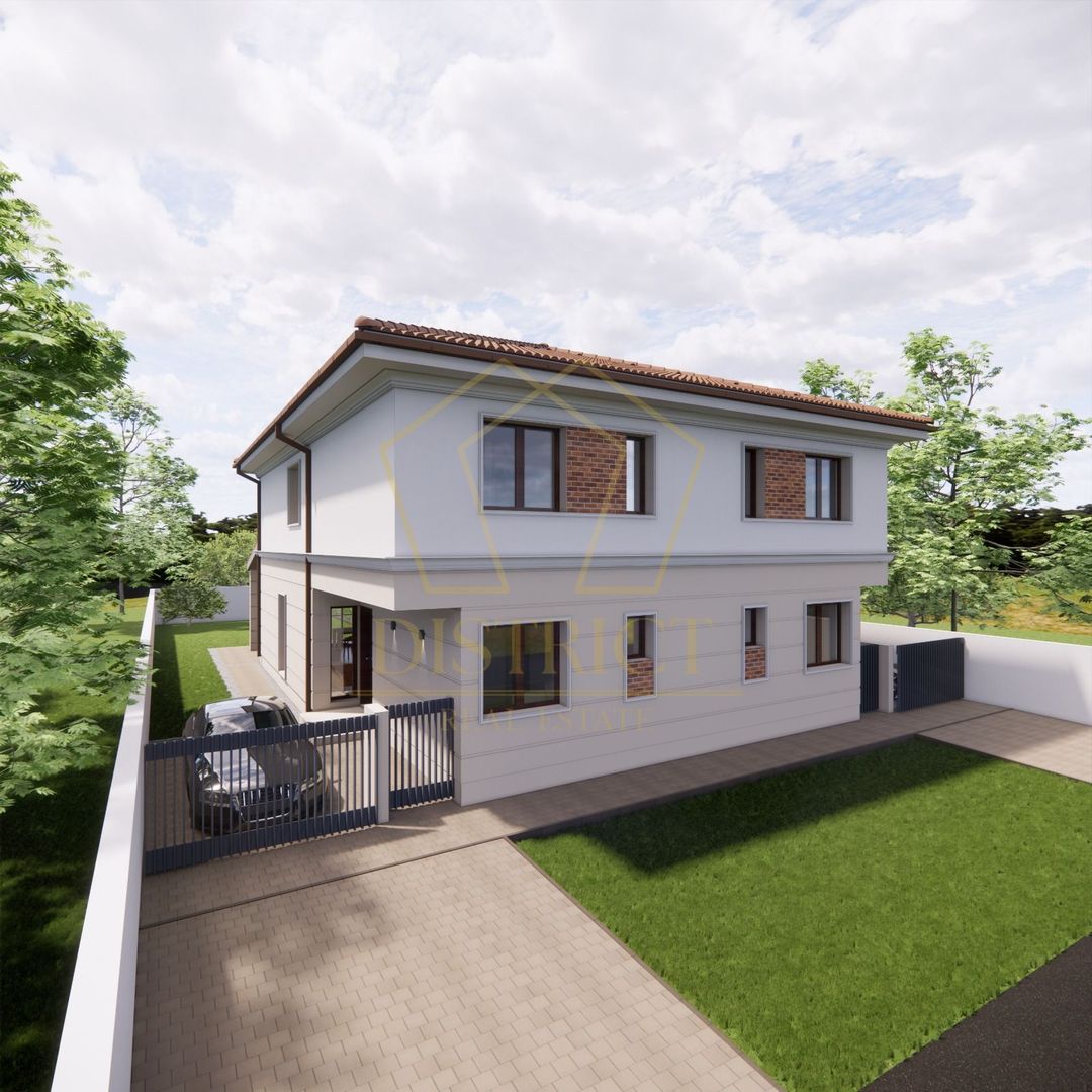 Duplex modern cu 5 camere despartit prin camera tehnica I Mosnita Noua - Poză 5