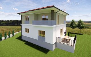 Casa Noua teren 700mp Tocile Sibiu - Poză 14