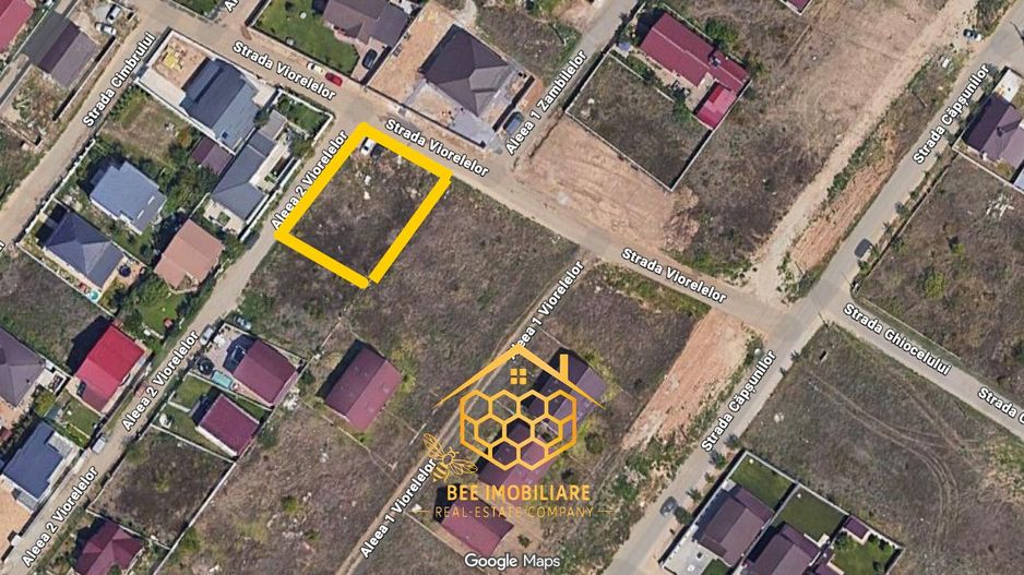 Teren Intravilan 440 mp, pe Colt – Zona Damila - Poză 1