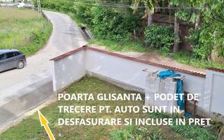 Casa P+M Lunca Bujoreni,locuibila ,imprejmuita cu gard zidit - Poză 5