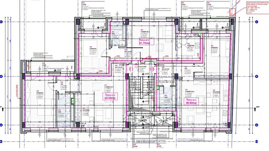 Vanzare apartament 2 camere Marasti, 62 mp plus 44 mp terasa - Poză 8
