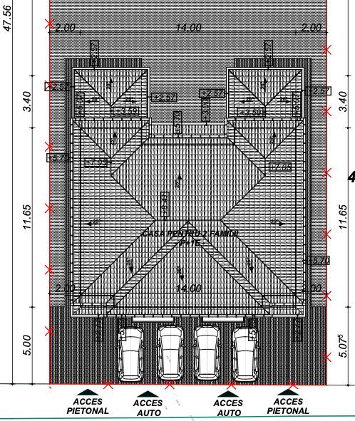 Duplex 4 camere cu teren generos - Poză 13