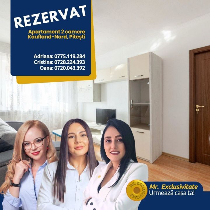 2 camere la pret de garsoniera – Kaufland Nord - loc de parcare - Poză 1