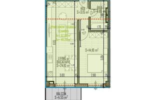 Apartament 2 camere | langa Rivus Mall | 0% Comision - Poză 6