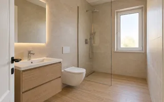 Despartit prin camera tehnica. 5 camere, 3 bai. Dotari premium. - Poză 13